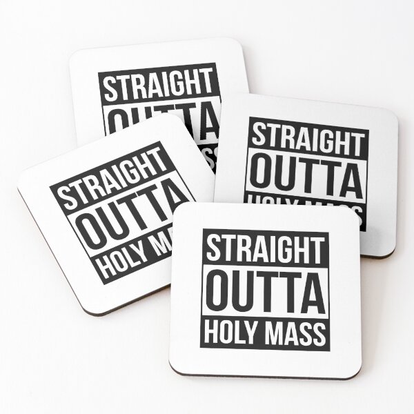 Item preview, Straight Outta ... Mass (Black) designed and sold by domusfidei.