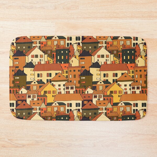 Item preview, Small european town houses pattern designed and sold by natalyon.