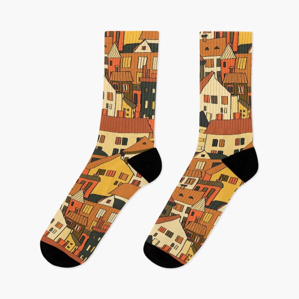 Item preview, Small european town houses pattern designed and sold by natalyon.