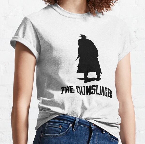 Book - Stephen King The Dark Tower The Gunslinger Roland Classic T-Shirt