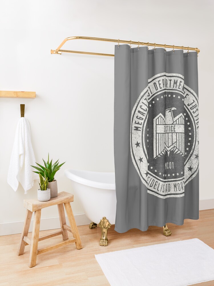 Disover Megacity One Department of Justice | Shower Curtain