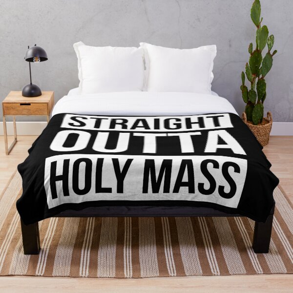 Item preview, Straight Outta ... Mass (White) designed and sold by domusfidei.