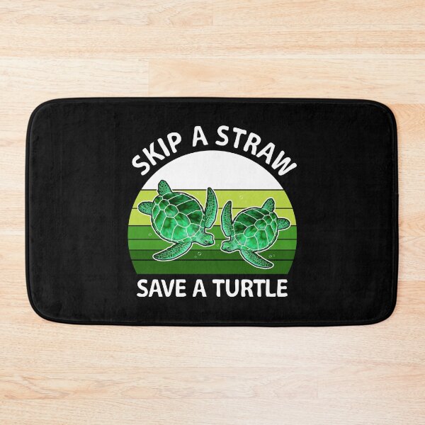 Item preview, Awesome Skip A Straw Save A Turtle Vintage Shirt Sea Turtles Lovers Ocean Protector T Shirt designed and sold by tuanitus.