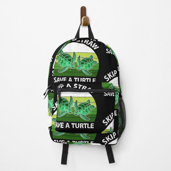 Item preview, Awesome Skip A Straw Save A Turtle Vintage Shirt Sea Turtles Lovers Ocean Protector T Shirt designed and sold by tuanitus.