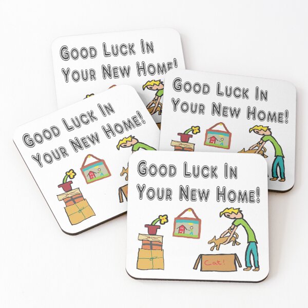 Item preview, Good Luck In Your New Home designed and sold by Mark-Ewbie.