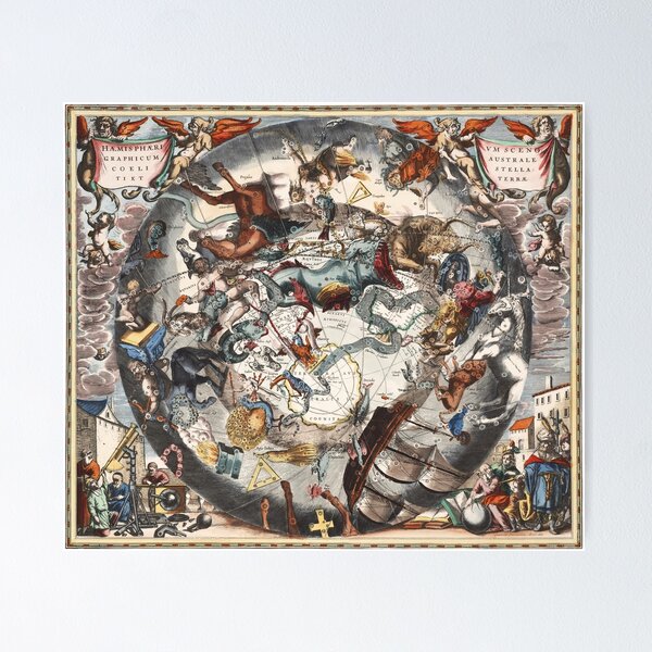 Item preview, Celestial Star Map designed and sold by Beltschazar.