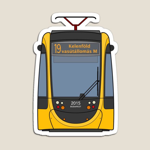 Aperçu de l'œuvre Tramway de Budapest créée et vendue par Charlie Care.