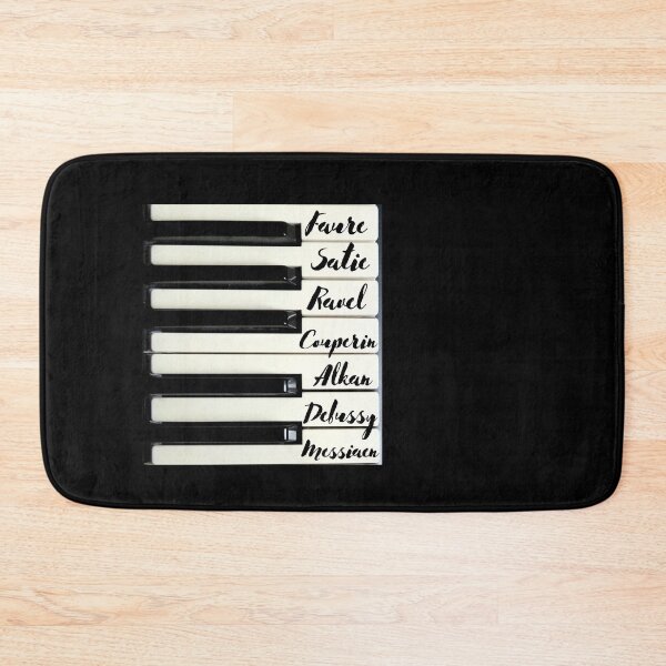 Item preview, Piano Keyboard French Composers designed and sold by DesignsofNote.