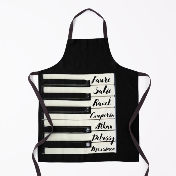 Item preview, Piano Keyboard French Composers designed and sold by DesignsofNote.