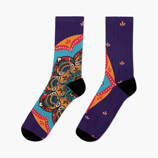 Item preview, Flower Galaxy - Floral Mandala Pattern designed and sold by storeIndus.