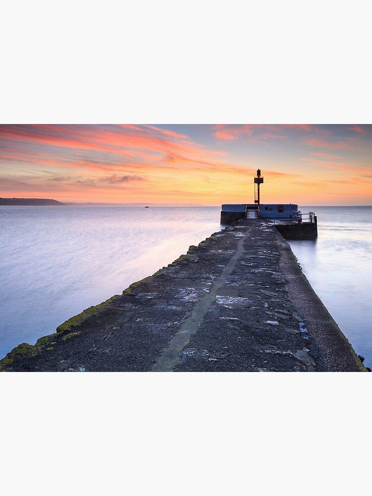 Thumbnail 3 of 3, Photographic Print, Sunrise at Looe Pier designed and sold by bitm2007.