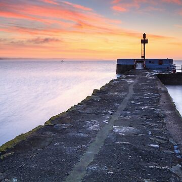 Artwork thumbnail, Sunrise at Looe Pier by bitm2007