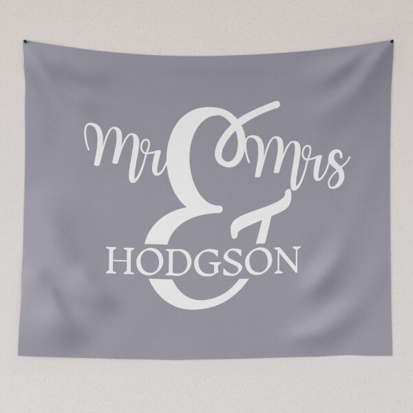 Item preview, Mr & Mrs HODGSON | SILVER designed and sold by yourscotborders.