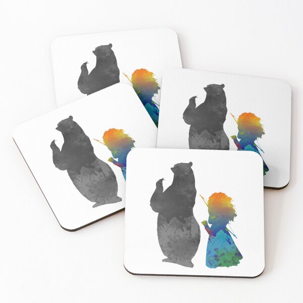 Item preview, Bear and Princess Inspired Silhouette designed and sold by ShadowsInspired.