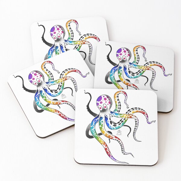 Item preview, Rainbowctopus designed and sold by arthak.