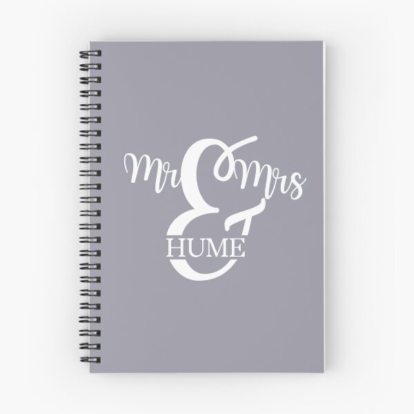 Item preview, Mr & Mrs HUME | SILVER designed and sold by yourscotborders.