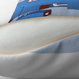 Alternate view of Building a Wolf Throw Pillow