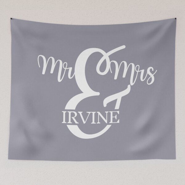 Item preview, Mr & Mrs IRVINE | SILVER designed and sold by yourscotborders.