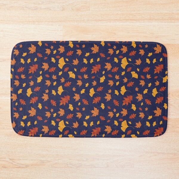 Item preview, Autumn Leaves -blue- designed and sold by CinziArt.