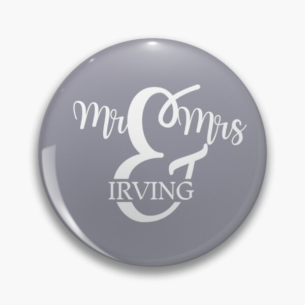Item preview, Mr & Mrs IRVING | SILVER designed and sold by yourscotborders.