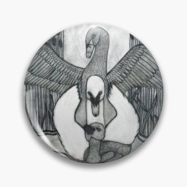 Item preview, Swan Family designed and sold by blakcirclegirl.