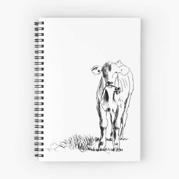 Item preview, Calf in the meadow designed and sold by LoesBrok.