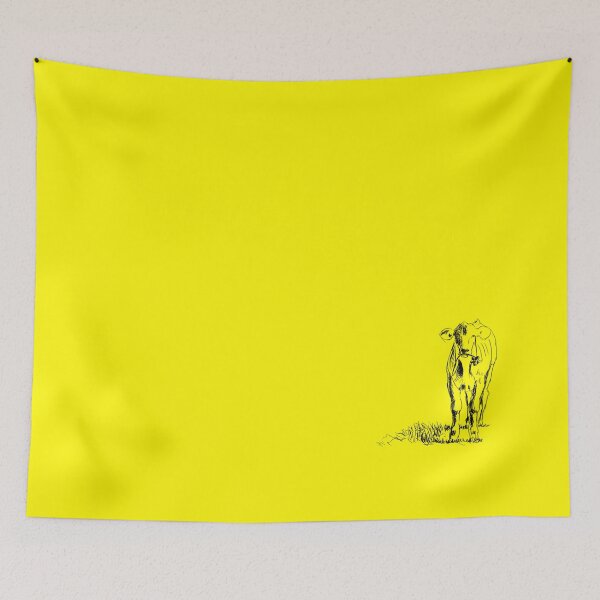 Item preview, Calf in the meadow designed and sold by LoesBrok.