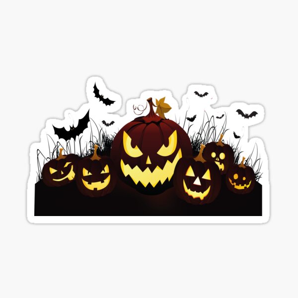 Hallo Halloween Sticker