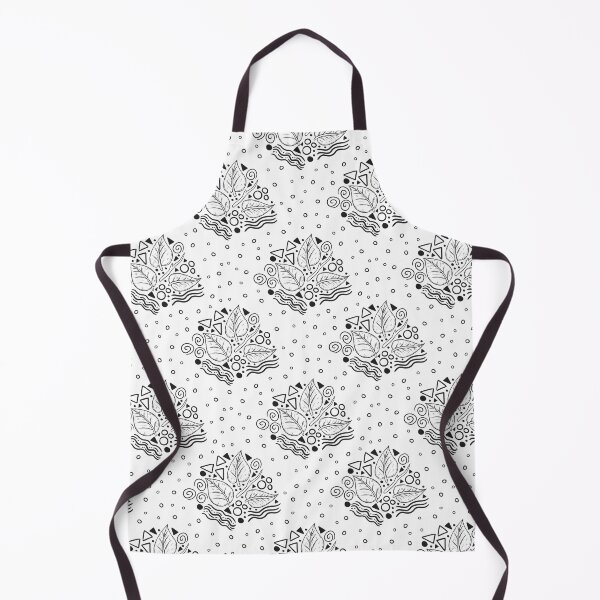 Artikelvorschau, Leaf Doodle Seamless Surface Pattern Design entworfen und verkauft von ZaryaKiqo.