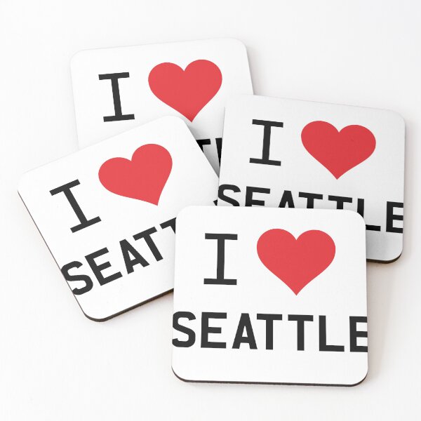 Artikelvorschau, Ich liebe Seattle entworfen und verkauft von mugify.