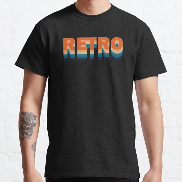 80's RETRO COLOUR SCHEME DESIGN Classic T-Shirt