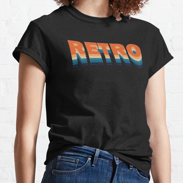 80's RETRO COLOUR SCHEME DESIGN Classic T-Shirt