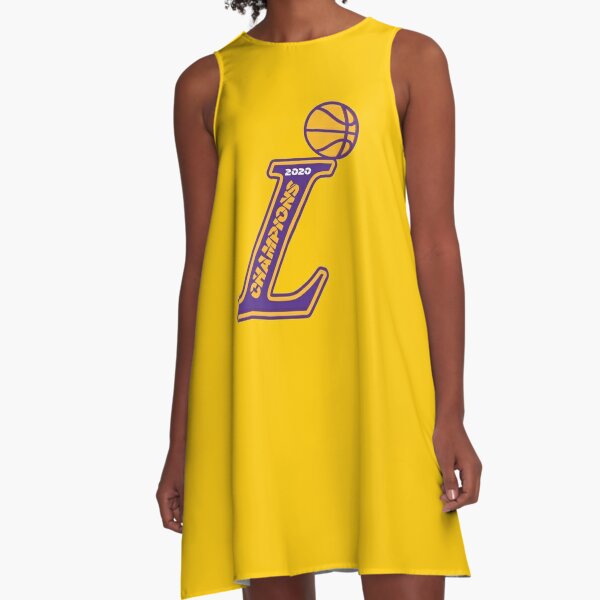 lakers champions A-Line Dress by xavi38601