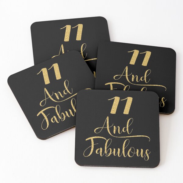 Item preview, Girls 11 Years Old And Fabulous Girl 11th Birthday print designed and sold by Grabitees.