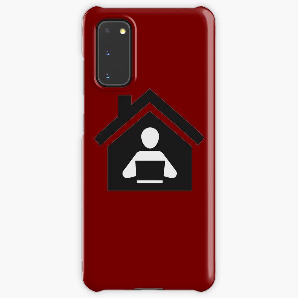 Lets Work From Home Samsung Galaxy Snap Case