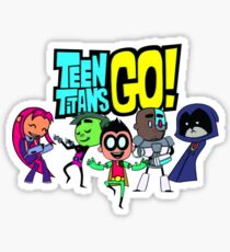 Chibi Titans Go! Sticker