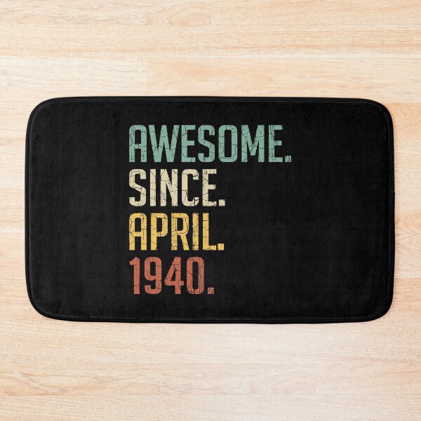 Item preview, Awesome Since April 1940 81st Birthday Gift 81 Years Old Vintage April 1940 designed and sold by Takatv.