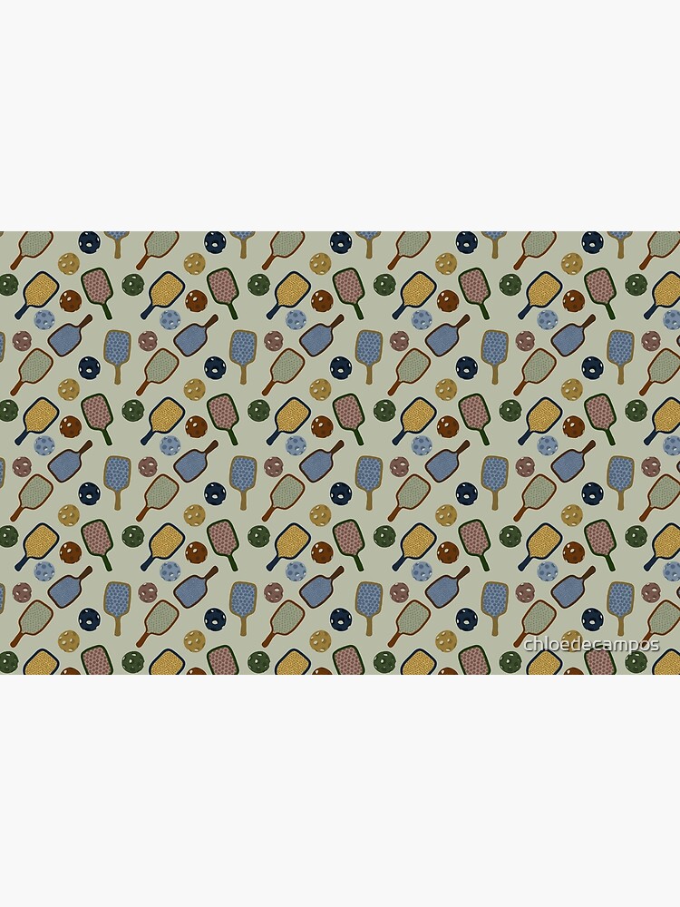 Thumbnail 2 of 2, Laptop Sleeve, pickleball pattern designed and sold by chloedecampos.