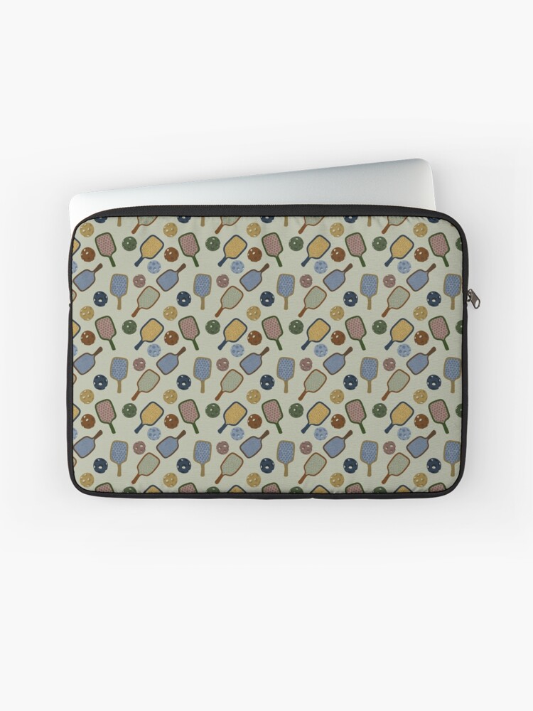 Thumbnail 1 of 2, Laptop Sleeve, pickleball pattern designed and sold by chloedecampos.