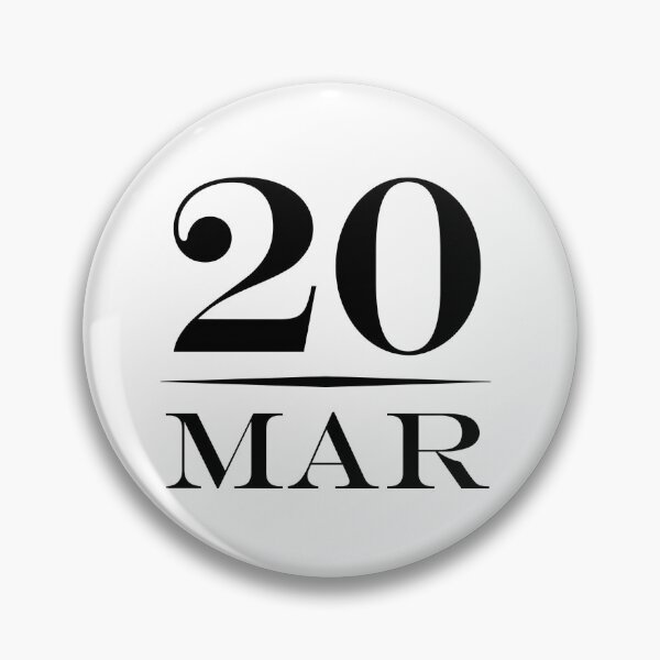 Item preview, 20th March designed and sold by BoeJ.