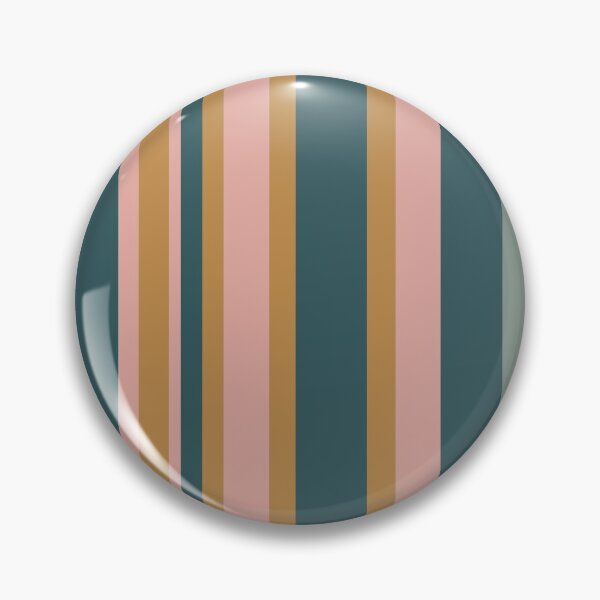 Item preview, Vertical striped pattern in modern pink, green and spruce yellow designed and sold by SparkleandSmile.