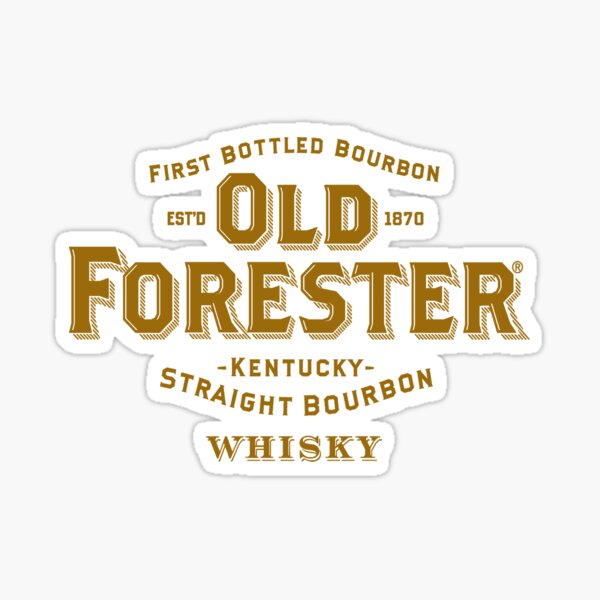 Old Forester Kentucky Whiskey Sticker