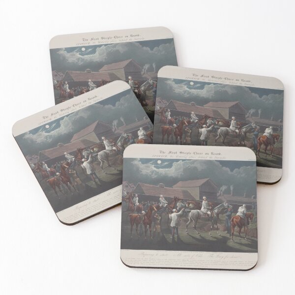Item preview, 1839 Antique Steeplechase Jump Horse Racing Engraving Plate by Henry Thomas Alken designed and sold by Vintage-TM.