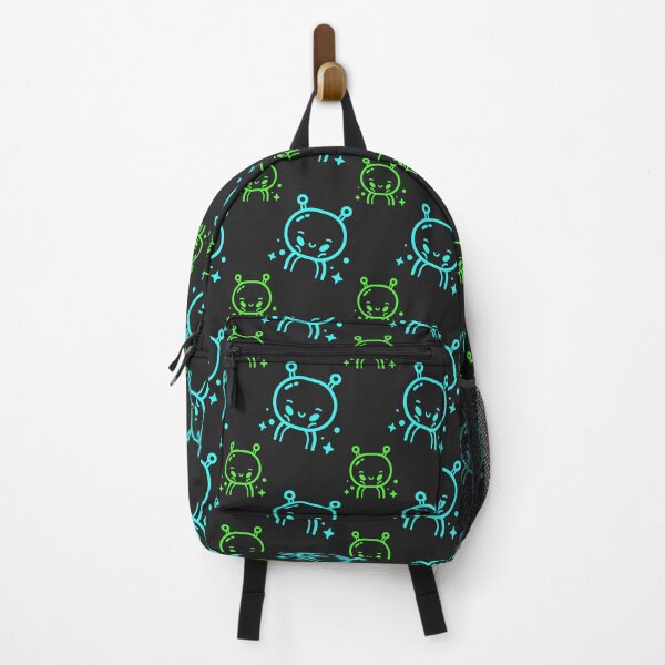 Item preview, Happy Halloween Holiday | Cute Alien Line Art Cartoon Pattern designed and sold by Ainbowz-Artwork.