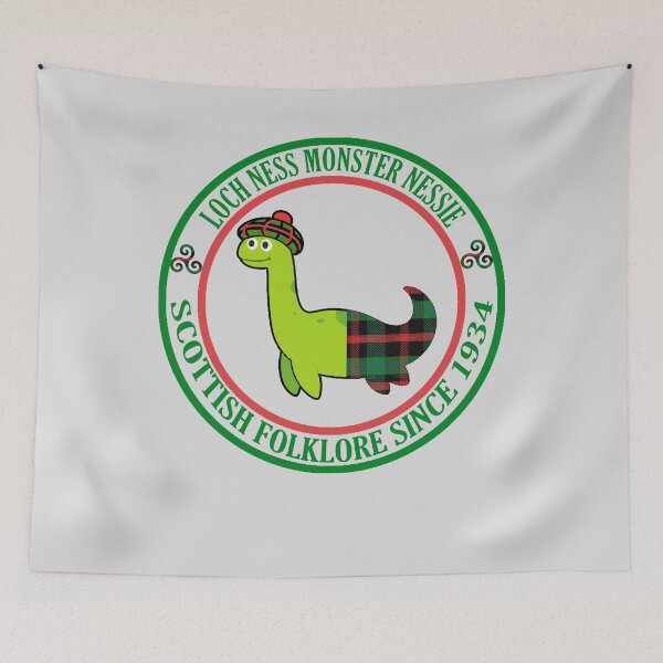 Item preview, Funny Loch Ness Monster Nessie Kilt Cryptid Scottish Scotland Souvenir Gift designed and sold by TopTeeShop.