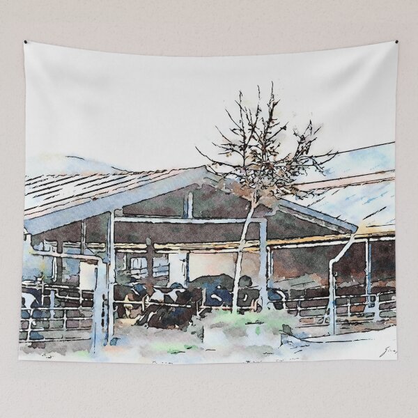 Item preview, Cow stable designed and sold by Giuseppe Cocco.