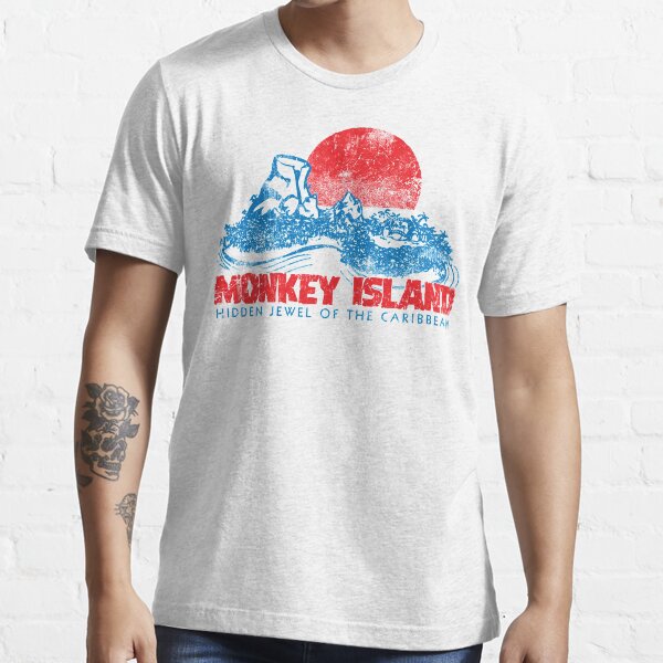 "Monkey Island" Essential TShirt for Sale by GeekeriaDeluxe Redbubble