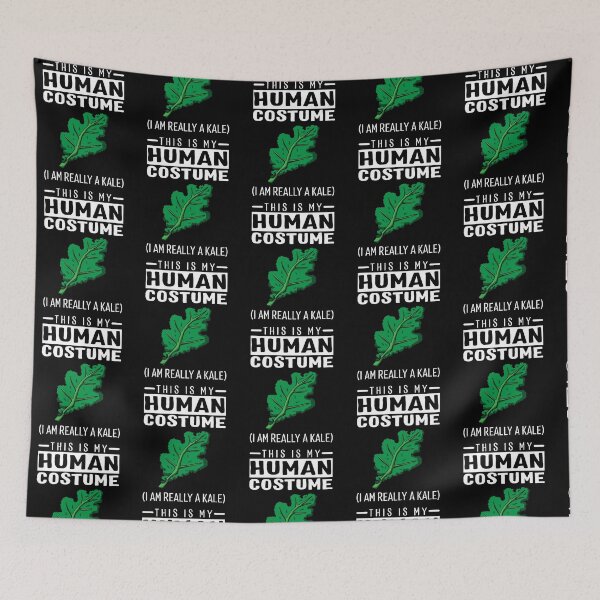 Item preview, This Is My Human Costume I'm Really A Kale Funny Halloween designed and sold by fatamyfan1.