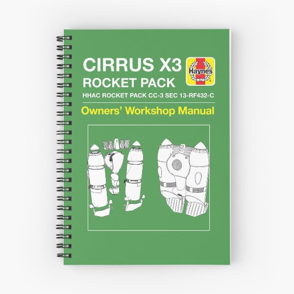 Item preview, Rocketeer Jetpack Manual designed and sold by LordNeckbeard.