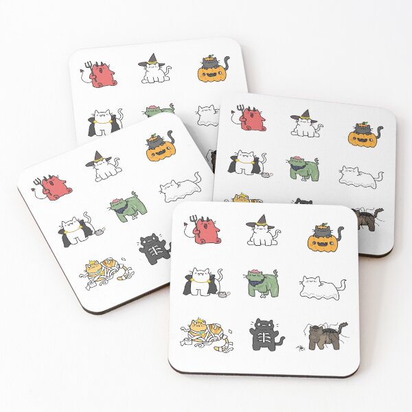 Item preview, halloween kittens designed and sold by TeaBag114.